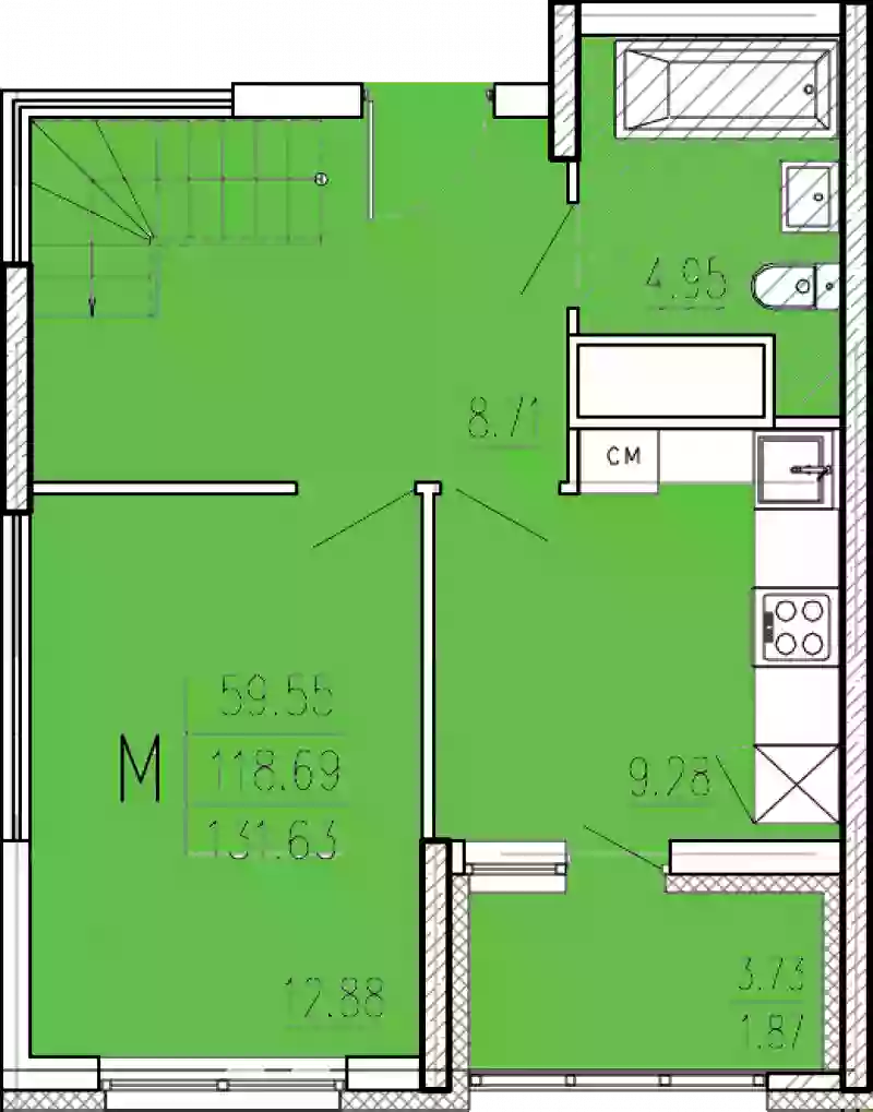 Продажа 4-комнатной новостройки, Пенза, улица Кордон Студеный,  47