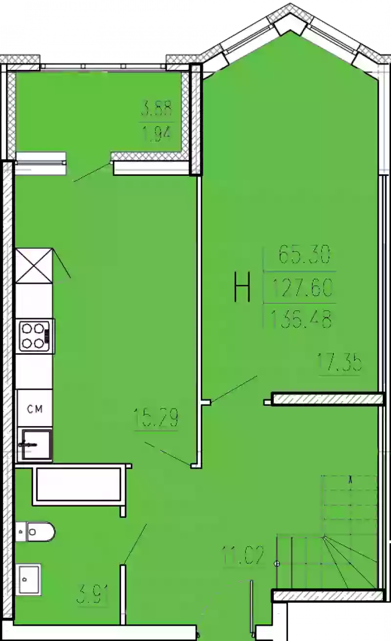 Продажа 4-комнатной новостройки, Пенза, улица Кордон Студеный,  47