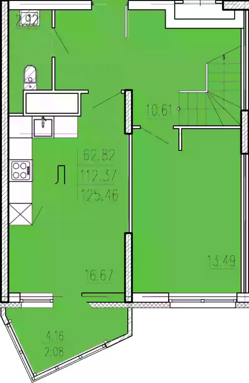 Продажа 4-комнатной новостройки, Пенза, улица Кордон Студеный,  47